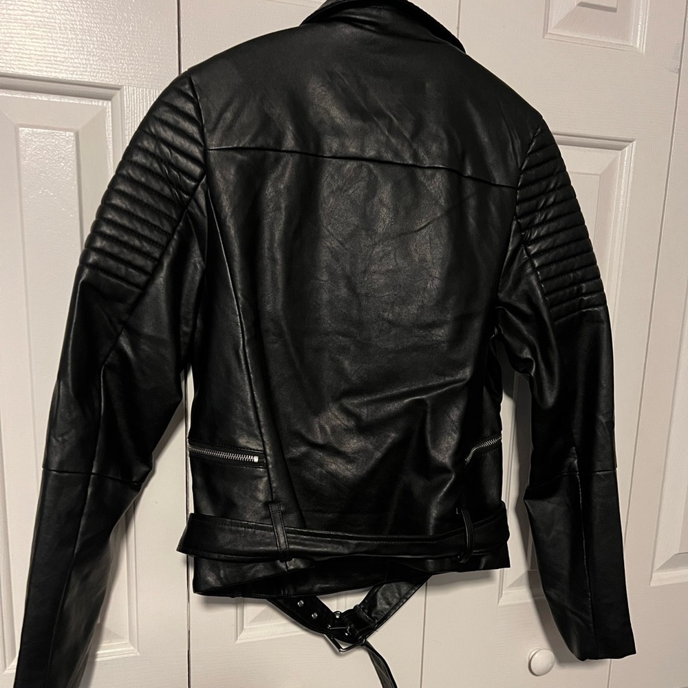 NWT leather jacket - Picture 4 of 4